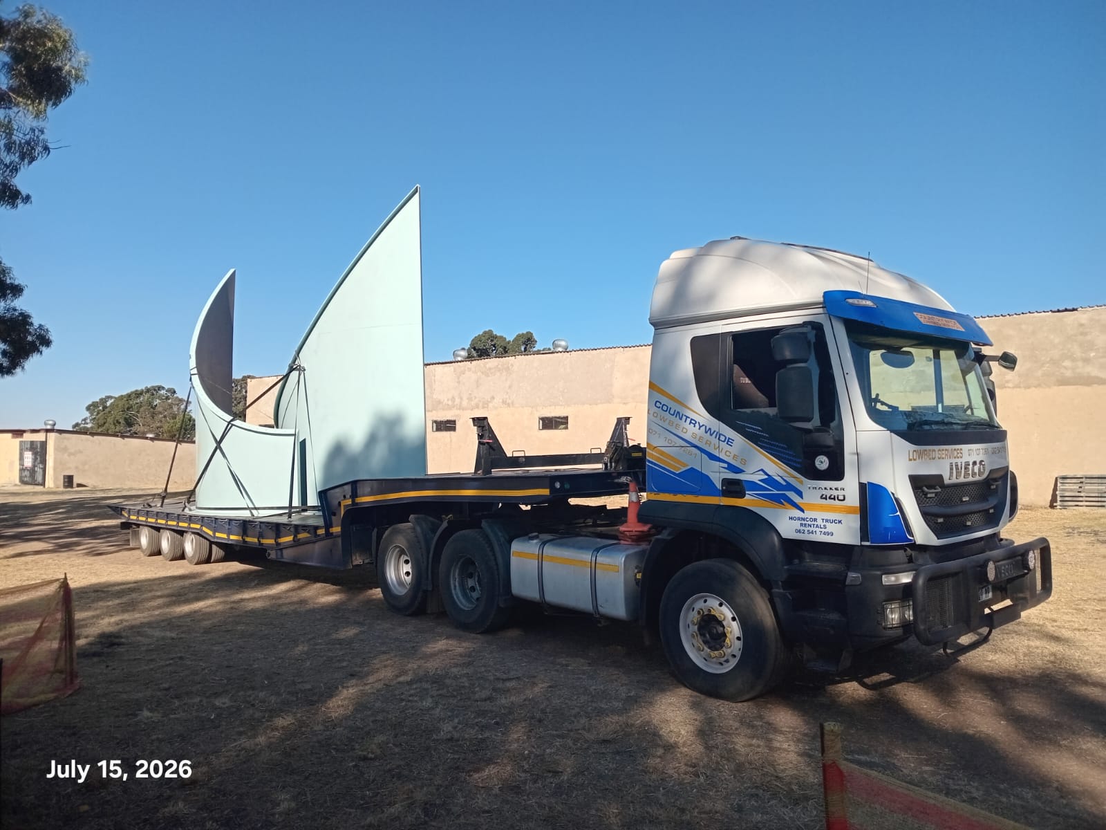 Countrywide Lowbed Services fleet